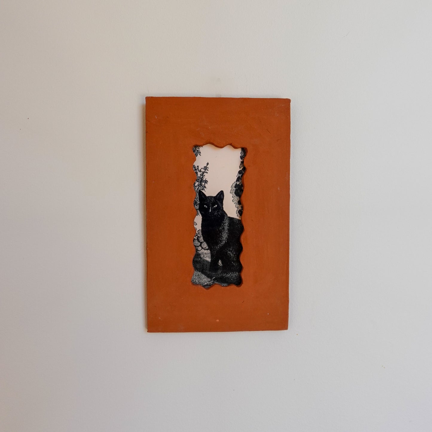 Terracotta Wave Frame