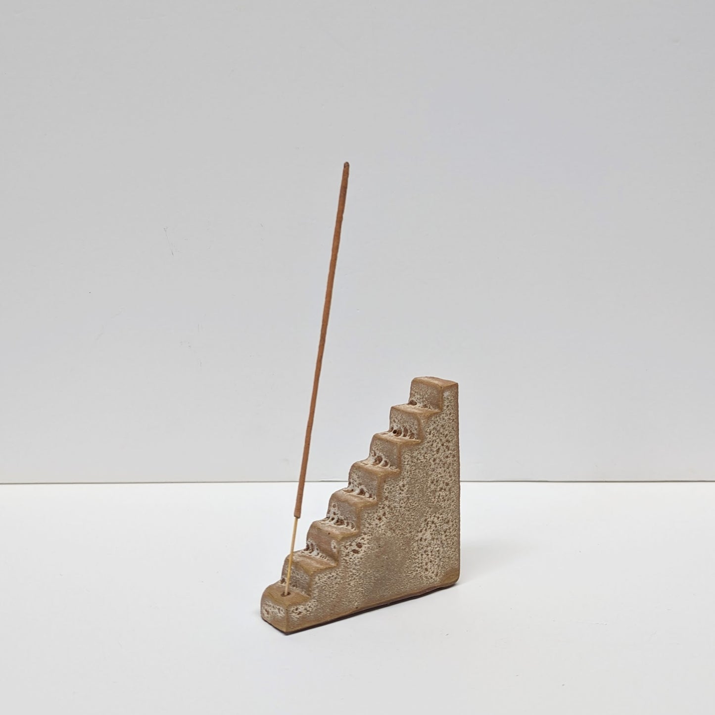 Rust Lava Incense Holder