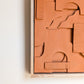 A Layered Abstract Tile - Terracotta