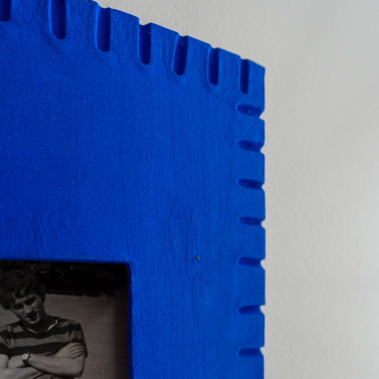 Blue Polaroid Frame