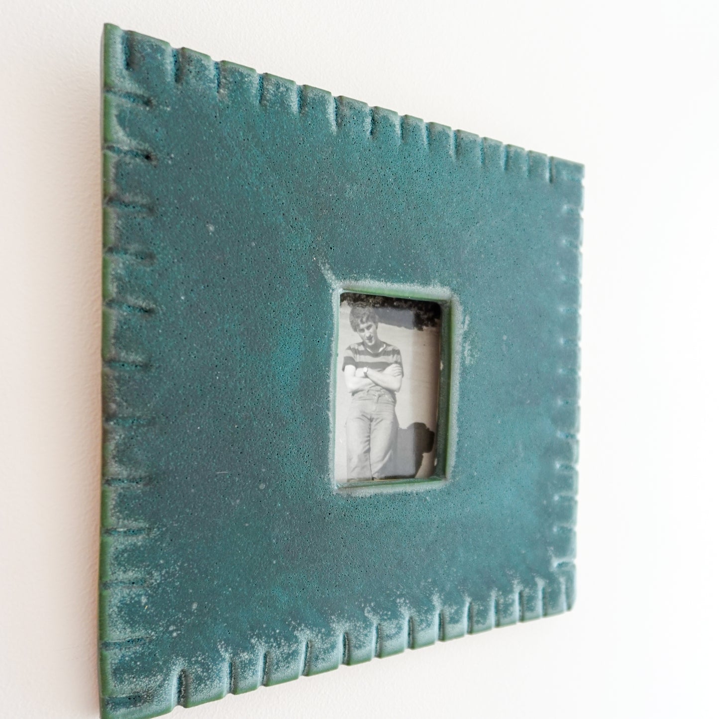 Square Polaroid Frame in Jade