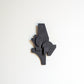 Mini Wall Hanging in Black Clay