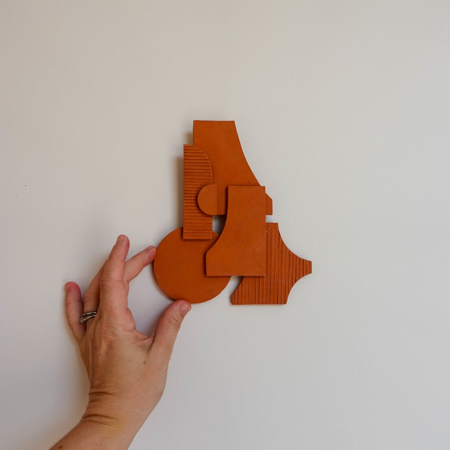 One Sunny Day Wild Clay Wall Hanging