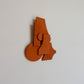 One Sunny Day Wild Clay Wall Hanging