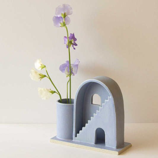 Blush and Blue Portal Budvase